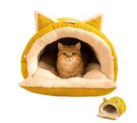 Cat Cave Bed Washable Removable Indoor Sleeping House