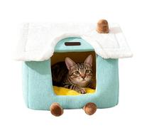 Cat Cave - Ce lit pour Chat Sert à la Fois d'accessoire ludique pour Animaux de Compagnie et de Lieu de Repos esthétique, fonctionnalité et Look Attrayant pour améliorer l'atmosphère de Votre