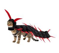 Cat Centipede Costume - Pet Halloween Outfit, Soft Fit, Spooky Kitten Suit | Fun adjustable cat centipede Halloween costume featuring spooky multi leg design and soft comfortable fit for party photos