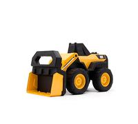 CAT Chargeuse compacte sur pneus en Acier Jouet de Construction de 12 po avec Bras de Chargeur en état de Marche réel et pièces en Acier durables - Idéal pour Les Jeux de Construction réalistes