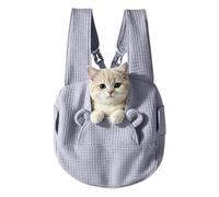Cat Chest Carrier - Portable Four Seasons Warm Carrying Backpack | Large Capacity Cat Body Carrier For Travel Cold Weather Outdoor Walking | Shopping Small Medium Breed Puppy Kitten Bunny