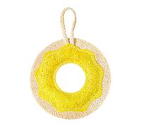 Cat Chew Toy, Interactive Donut Biting Supplies with Natural Loofah Design | Natural Loofah Cat Scratch Teething Toys for Pet Outdoor Yards Porches Gardens Lawn