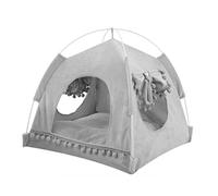 Cat Chien Bed Pet Bed Kennel Princess Home Lips Pet pour Chien Luxury Four Seasons House Kennel avec Chat Cushion Mattes de lit pour Chiots literie d'animaux pour Chiens canapé de Chiot (Bleu: F,