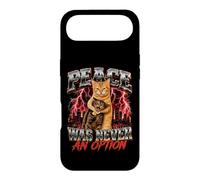 Cat Choking Cat Meme Peace Was Never an Option Drôle Bootleg Coque pour iPhone Air