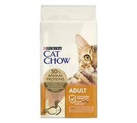 CAT CHOW Croquettes avec Naturiumtm Riche en Canard pour Chat Adulte 10 kg