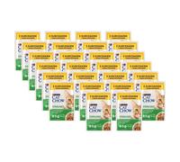 CAT CHOW Poulet et aubergines pour chat stérilisés en sauce 26x85g