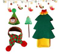 Cat Christmas Costume, Christmas Costume For Cats, Cat Holiday Outfit, Christmas Cat Hat And Scarf, Festive Cat Costumes, Holiday Costume For Cats, Cat Christmas Dress Up, Pet Christmas Outfit UK, Cat