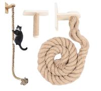 Cat Climbing Rope, Kitten Climbing Tower Toy, Pet Resting Jumping Ladder, Wall-Mounted Scratching Furniture, Ideal for Paw Grinding, Durable Climbing and Scratching Activity.