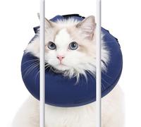 Cat Cone Collar Soft - Soft Pet Donut Neck Cone - Escape-Proof Puppy Neck Collar - for Injury Recovery Licking Prevention Daily Wear Travel Cats Dogs Multi-Pet Households Wound Care