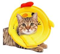Cat Cone Colliers, Pet Neck Protective, Wound Protection Neck Cover with Soft Fabric, Stop Licking Accessory for Puppies Kittens Small Medium Large Animals, Comfortable Healing Collar for Pets