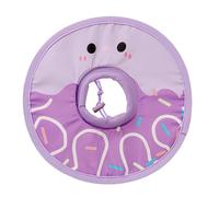 Cat Cone, Foldable Water Resistant Recovery, 2.76in Collar Soft Protective, Neck Donut Cats, Adjustable Elizabethan Collar for Grooming, Small Kittens, Pets