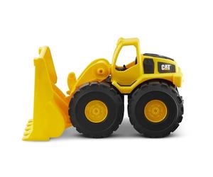 Cat Construction Toys, Jouet de Construction à Chargeur Frontal de 15 po, 2 Ans et +, Plastique Robuste, Aucune Pile requise, Série Tough Rigs, Jaune