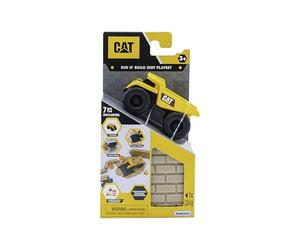 CAT Construction Vehicles Jouets pour enfants | Dig N’Build Building Sand Playset avec mélange de sable de 230 grammes | Kinetic Sand Construction Sites Sand Set & Gifts pour les 3 ans et plus