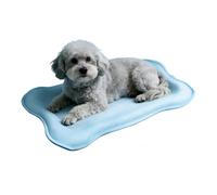 Cat Cooling Blanket - 22.8 Inch Washable Bone Shape Pet Cooling Mat