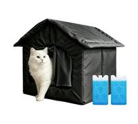 Cat Cooling House | Pet Cave with 2 Ice Packs | Foldable Summer Cooling She