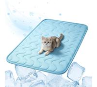 Cat Cooling Mat, Ice Silk Waterproof Breathable Bed, Pet Summer Comfort