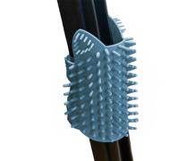 Cat Corner Scratcher, Wall Mounted Grooming Comb, Massage Face Brush, 33x12.8x1.4cm, Includes Catnip Insert, Vertical Space Saver Design, for Furniture Protection Apartment