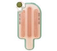 Cat Corner Troomer - Brosse de toilettage auto-échaufrante mural pour les chats, poils doux pour le toilettage des chats | Cat Face Scratcher Corner Troomer pour les intérieurs, pinceau de chat