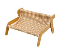 Cat Couch Scratcher - Sisal Wooden Grinding Claw Lounge, Furniture Protector | Indoor Pet Exercise Rest Area Activity Space Sofa Guard For Small Medium Cats Kitten Play Center