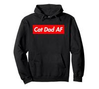 Cat Dad AF Sweat à Capuche
