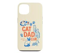 Cat Dad Club Funny Cat Lover Father's Day Coque pour iPhone 13