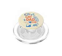Cat Dad Club Funny Cat Lover Father's Day PopSockets PopGrip pour MagSafe