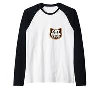 Cat Dad Club Man Boy Owner Lover Fête des pères Papa Daddy Manche Raglan