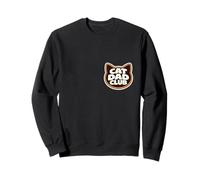 Cat Dad Club Man Boy Owner Lover Fête des pères Papa Daddy Sweatshirt