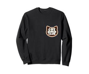 Cat Dad Club Man Boy Owner Lover Fête des pères Papa Daddy Sweatshirt
