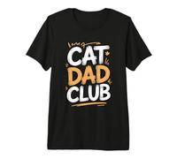 Cat Dad Club T-Shirt Haut de Gamme