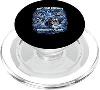 Cat Dad Energy Citation Cat Dads, Cat Dads, Cat Humour Fathers Felines PopSockets PopGrip pour MagSafe