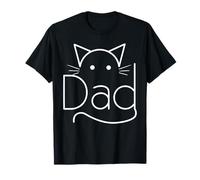 Cat Dad Father's Day Worlds Best Daddy Ever Men T-Shirt