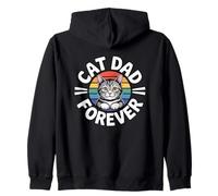 Cat Dad Forever Sweat à Capuche