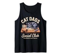 Cat Dads Social Club Cat Dad Débardeur