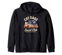 Cat Dads Social Club Cat Dad Sweat à Capuche