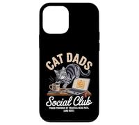 Cat Dads Social Club Un père de chat drôle et sarcastique Coque pour iPhone 12 mini