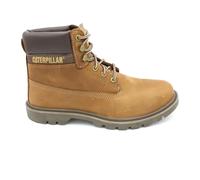 CAT - Daim Lacets Semelle en Caoutchouc Botte - Homme - Chaussures - Brun - Taille: 40 EU