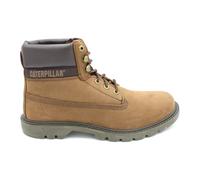 CAT - Daim Lacets Semelle en Caoutchouc Botte - Homme - Chaussures - Brun - Taille: 44 EU