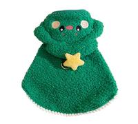 Cat Dog Christmas Cape, Cute Cartoon Hat, Coszy Pet Outfit, Festive Pet Apparel, Dog Christmas Cape, Cat Winter Costume, Cat Dog Christmas Cape With Cute Cartoon Hat Cozy For Cats And Puppy