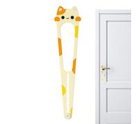Cat Door Latch, Cale De Porte Intérieur pour Chaton, Anti-Pincement 15 Tailles Réglable sans Percage Cale De Contention pour Animal pour Garde-Manger Placard Appartement Chambre