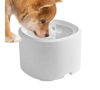 Cat Drinking Fountain, Automatic Pet Water Dispenser, 7.48x7.48x5.31 inches, Ultra-Quiet Circulation System, Durable Design, 3L USB Filtered Waterer for Multi Pet Home Vacation
