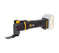CAT DX41B Outil d'oscillation sans fil 18 V multifonction (solo sans batterie), oscillation 4°, vitesse variable 8000-19000/min, idéal pour scier, meuler, couper et gratter