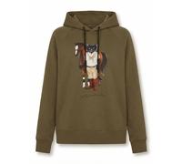 Cat e Lolette Sweat-shirt 'Rider Cat' kaki, Taille L