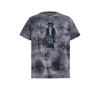 Cat e Lolette T-Shirt 'Rocker Cat' gris, Taille XL