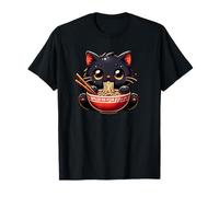 Cat Eating Ramen Japanese Ramen Cat Japan Anime Cat Ramen T-Shirt