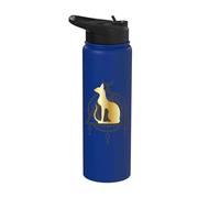 Cat Égyptien I Dieux Égyptiens Archéologie Bastet Stainless Steel Insulated Water Bottle