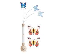 Cat Electric Butterfly Teaser Spinners, Interactive Cat Toy, Rechargeable | Cat Teaser, Automatic Butterfly Spinner, Rechargeable Electric Wand, Interactive Movement, Engaging Playtime for Indoor Cats