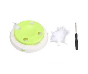 Cat électrique Turntable Suisse auto-jeu jouet interactif Boost Cat Vitality Cat Toasing Touet rotatif pour exercice physique pour animaux de compagnie