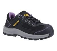Femmes Caterpillar Lacet Bout en Acier Coupe Large Chaussures Travail Elmore St