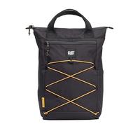 Cat Erpillar City Vibes S 84661-01 Sac à dos compact de ville unisexe - Sac à dos robuste en matériau Ripstop 420D - Petit sac à bandoulière de 13 l pour le quotidien et les voyages, Noir
